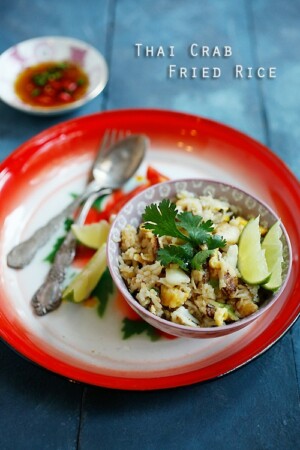 Thai Crab Fried Rice - Rasa Malaysia