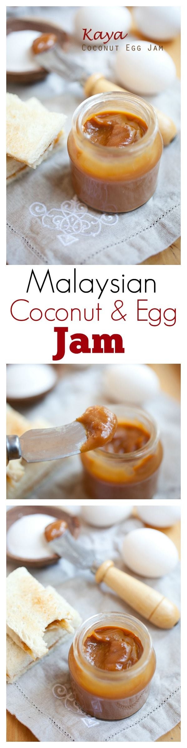 Kaya Malaysian Coconut Egg Jam Rasa Malaysia