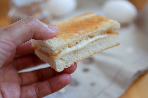 Easy homemade traditional Asian kaya toast recipe.