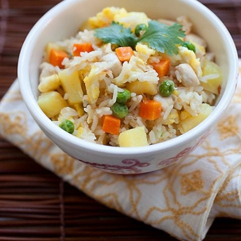 Chicken and Pineapple Fried Rice