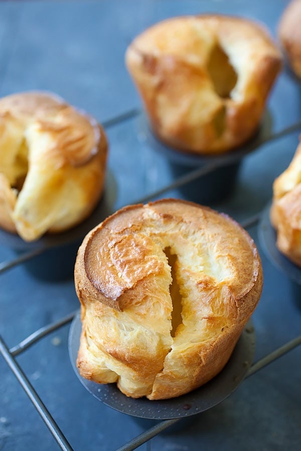 Traditional Popovers - Whisking Up Yum