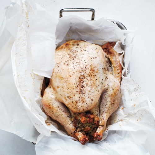 Roasted Turkey in Parchment Paper