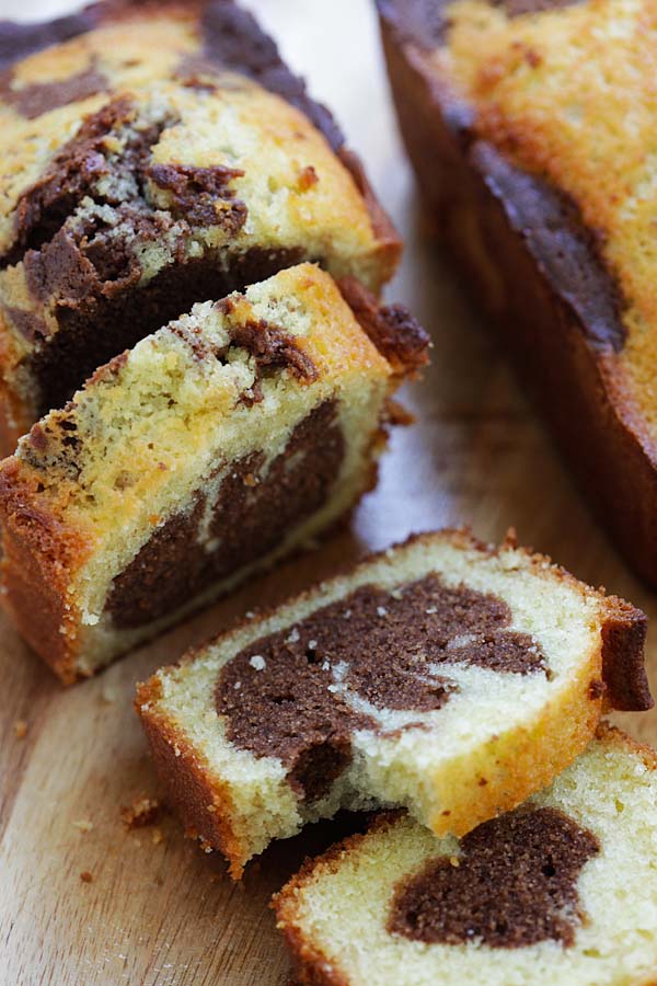 Recipe - Marble Butter Cake - Miss Tam Chiak