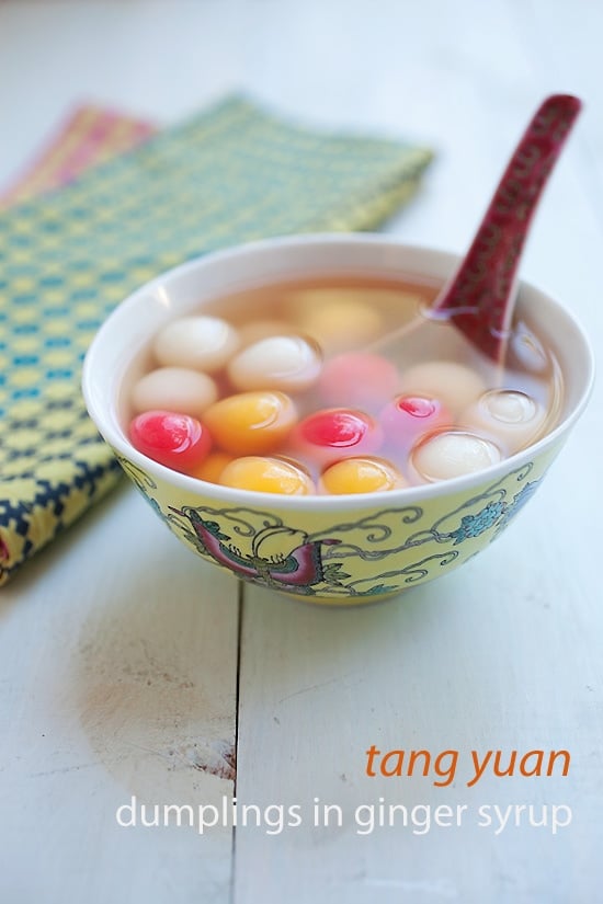 Dongzhi Tang Yuan Sweet Dumplings Recipe - 