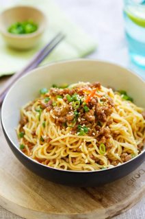 Dan Dan Noodles (Classic Sichuan Noodle Recipe) - Rasa Malaysia