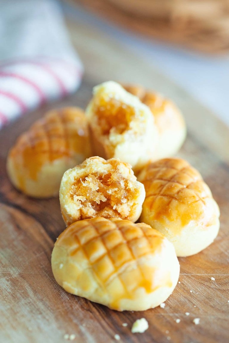 Pineapple Tarts The Best Pineapple Tarts Recipe Rasa Malaysia