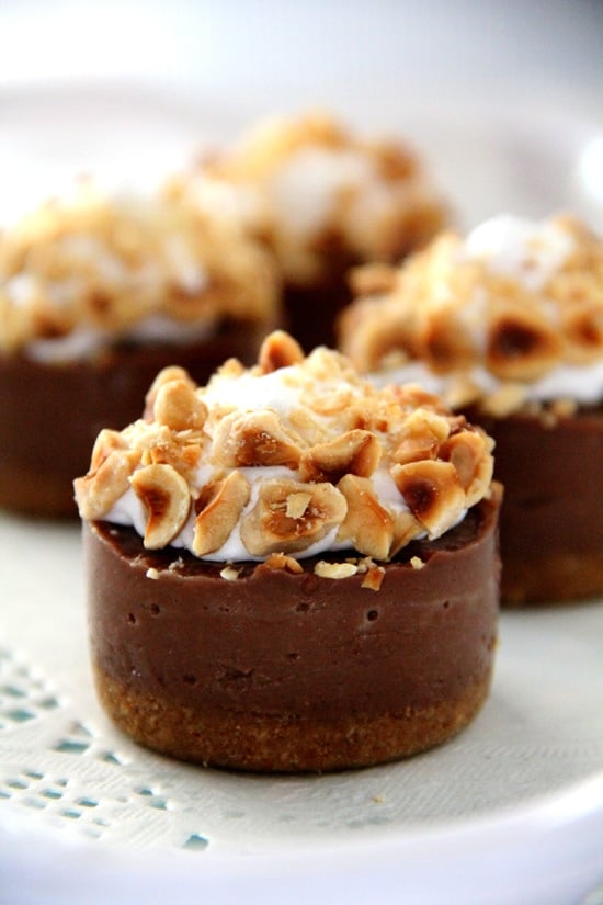 Mini Nutella Cheesecakes - Confessions of a Confectionista