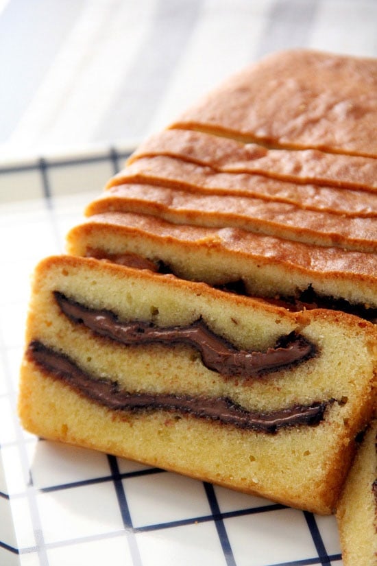 Nutella Pound Cake