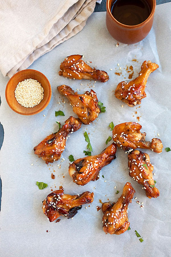 Honey Soy Chicken Wings | Easy Delicious Recipes