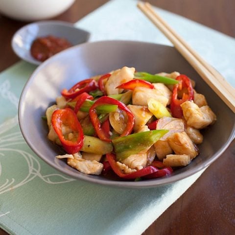 Spicy Chicken Stir-fry
