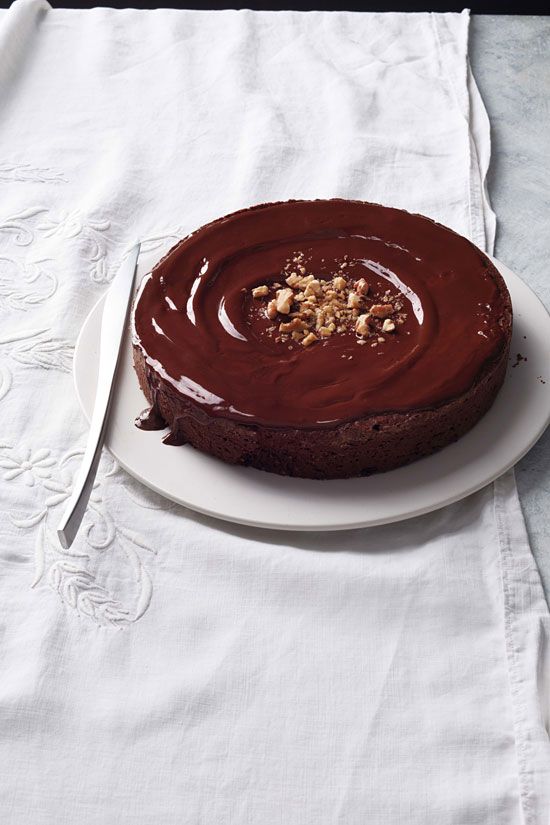 Flourless Chocolate Walnut Torte - Rasa Malaysia