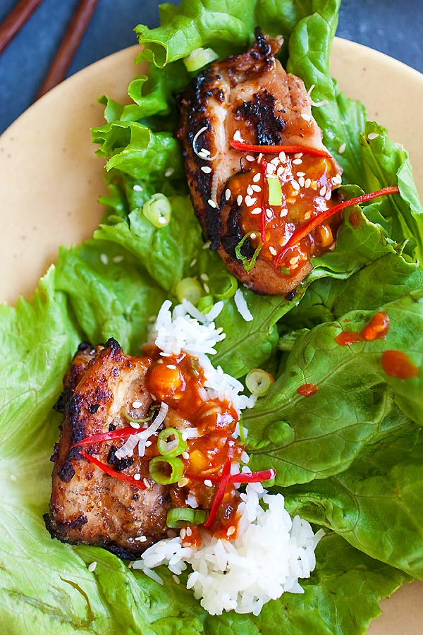 Korean BBQ Chicken Recipe  How To Make Korean BBQ Chicken