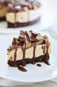 Peanut Butter Cheesecake Brownies - Rasa Malaysia