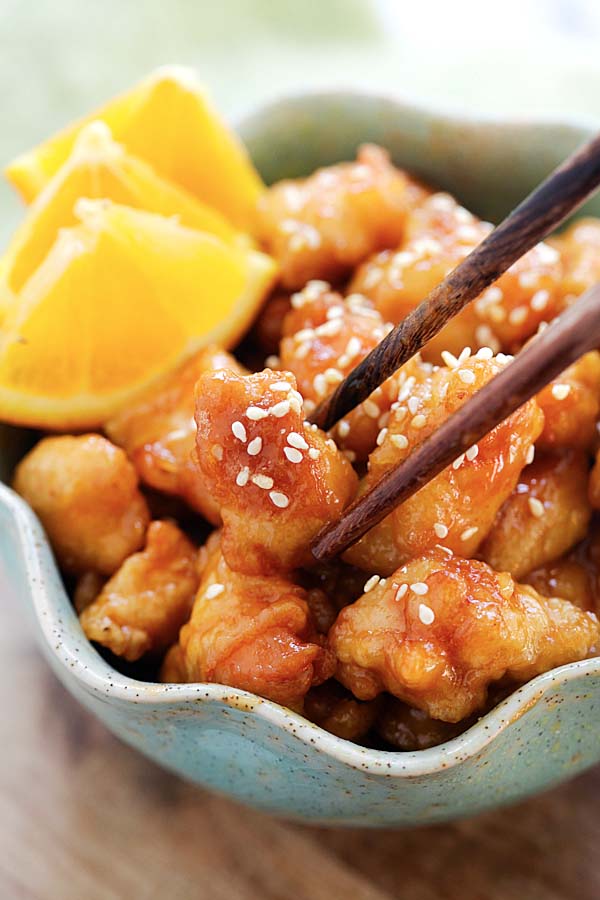 Orange Chicken Recipe | Easy Delicious Recipes