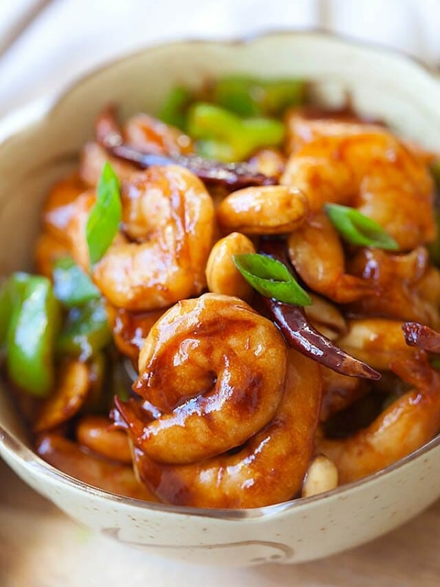 Kung Pao Shrimp - Rasa Malaysia