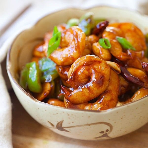 Kung Pao Shrimp | Easy Delicious Recipes