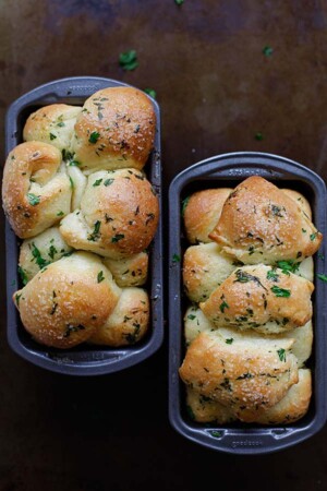 Easy Pull Apart Garlic Bread - Rasa Malaysia