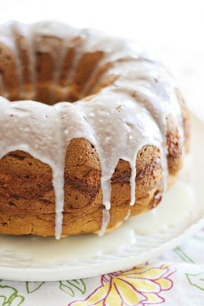 Pumpkin Cream Cheese Bundt Cake - Rasa Malaysia