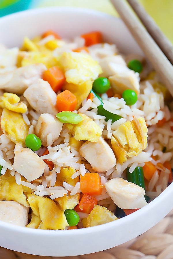 Chicken Fried Rice  Easy Delicious Recipes