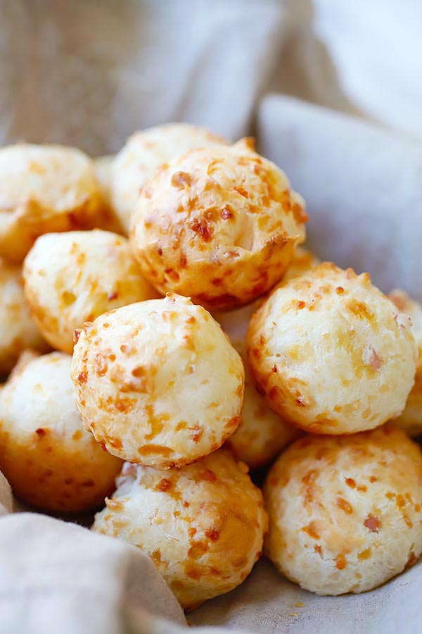 Bacon Parmesan Gougeres Cheese Puffs Rasa Malaysia