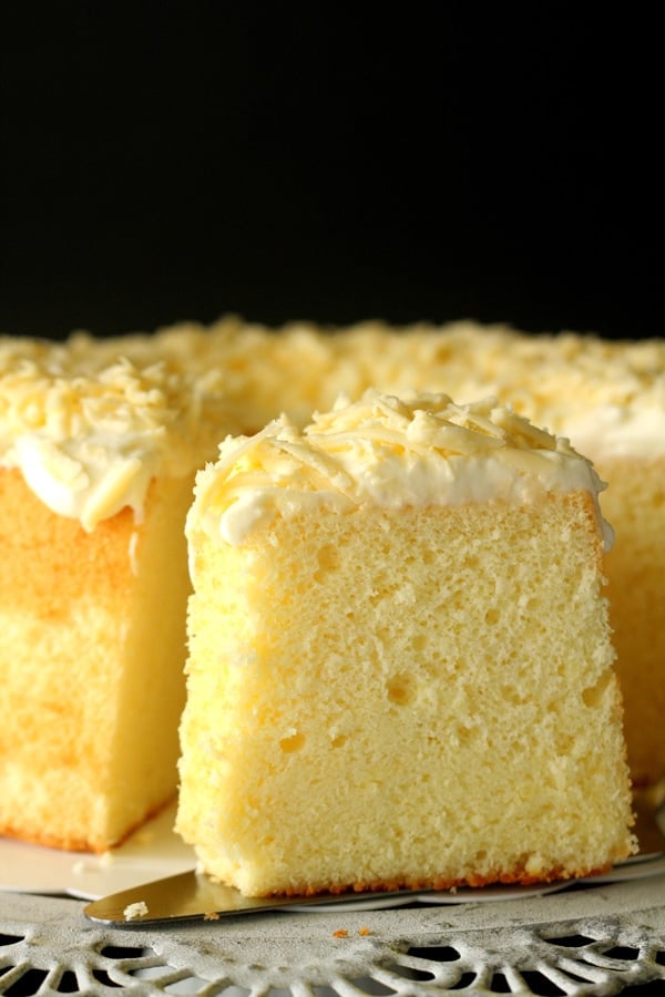 Parmesan Chiffon Cake - Rasa Malaysia