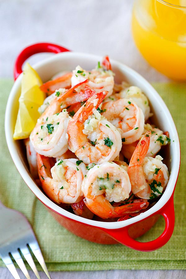 Lemon Garlic Shrimp | Easy Delicious Recipes