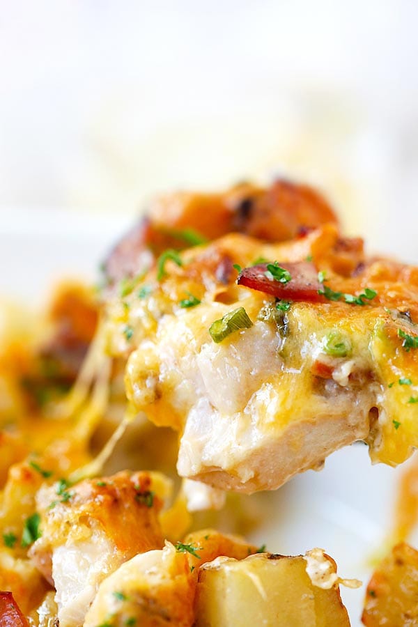 potato bake recipe delicious Chicken  (So Rasa Baked Potato  Casserole Cheesy!) and