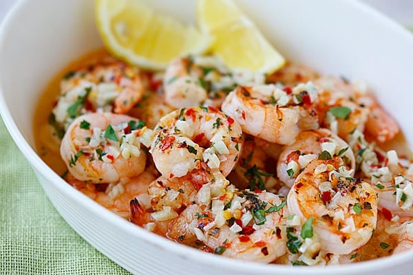 Roasted Shrimp Scampi | Easy Delicious Recipes