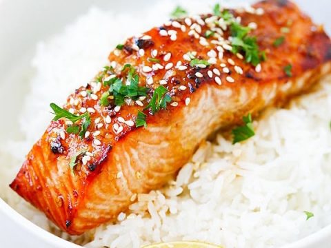 Ginger Garlic Baked Salmon The Best Salmon Marinade Rasa Malaysia