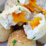 garlic cheddar cheese bombs