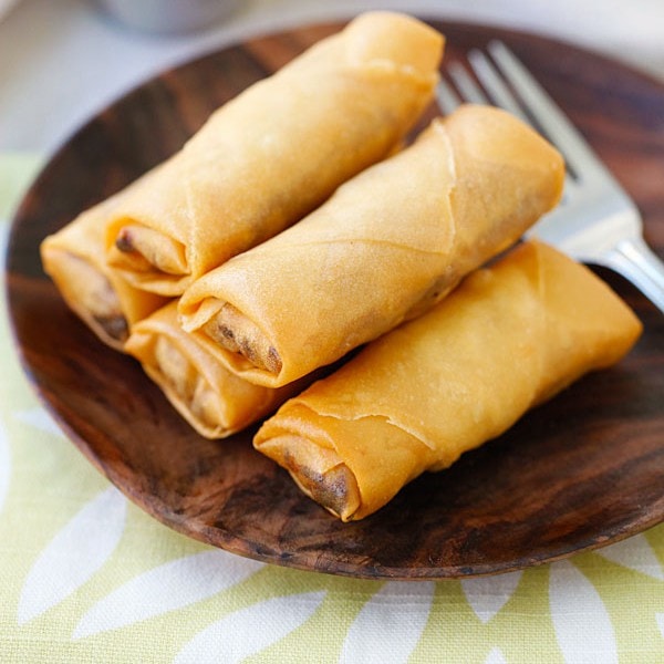 Fried Spring Rolls (Super Crispy Recipe) - Rasa Malaysia