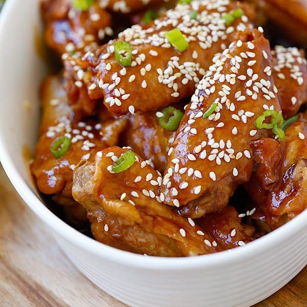 Slow Cooker Honey Sesame Chicken Wings Rasa Malaysia