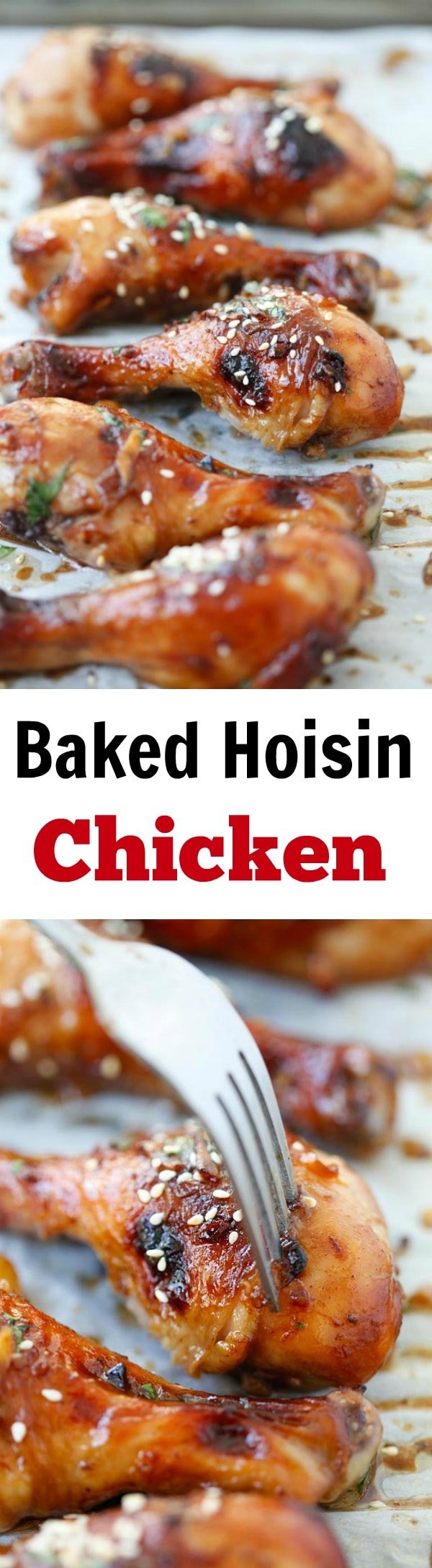 Baked Hoisin Chicken (Easy Chinese Recipe) - Rasa Malaysia