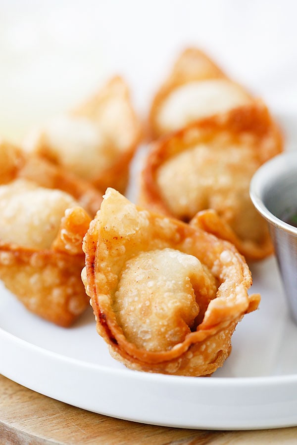 Fried Wonton Recipe Best Wontons Ever Homemade Rasa Malaysia   Fried Wontons3 