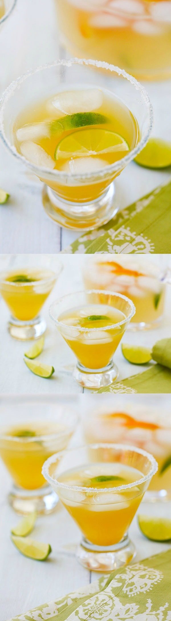 Sinaasappel-Lime Margarita - de makkelijkste, beste en meest verfrissende margarita ooit met vers sinaasappelsap, limoensap en heel veel tequila. | rasamalaysia.com