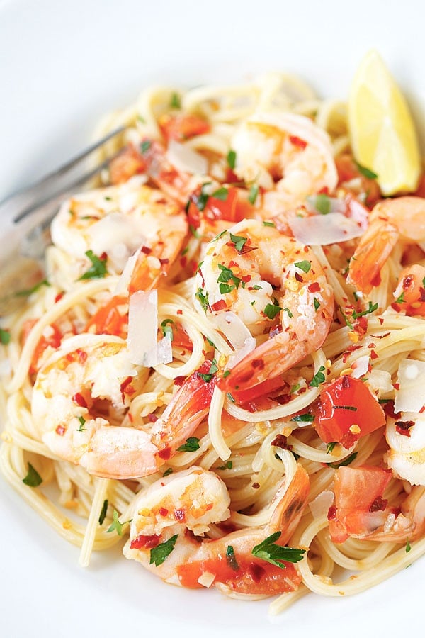 Spicy Shrimp Pasta | Easy Delicious Recipes