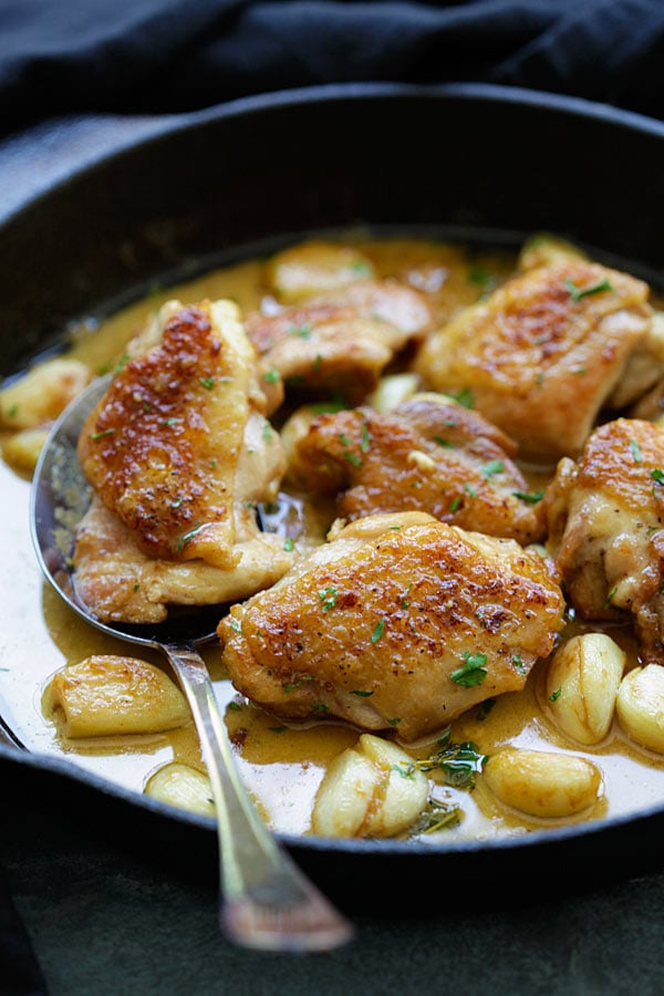 Creamy Garlic Chicken Recipe