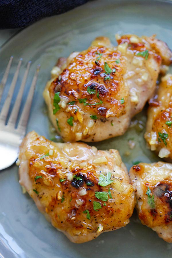 Honey Dijon Garlic Chicken  Easy Delicious Recipes