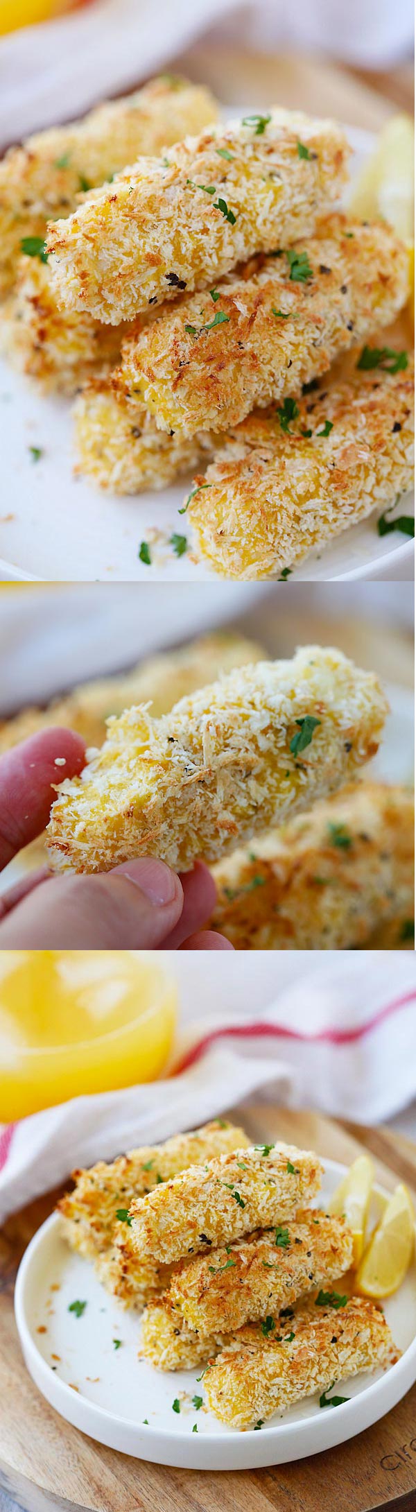 Baked Mozzarella Cheese Sticks Rasa Malaysia