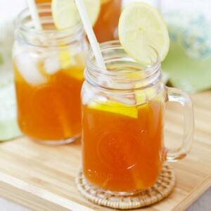 Ginger Lemongrass Detox Iced Tea
