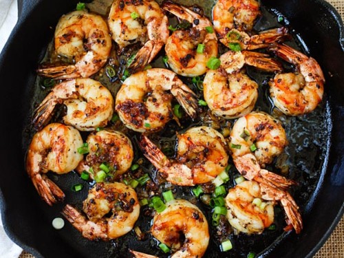 Black Pepper Skillet Shrimp