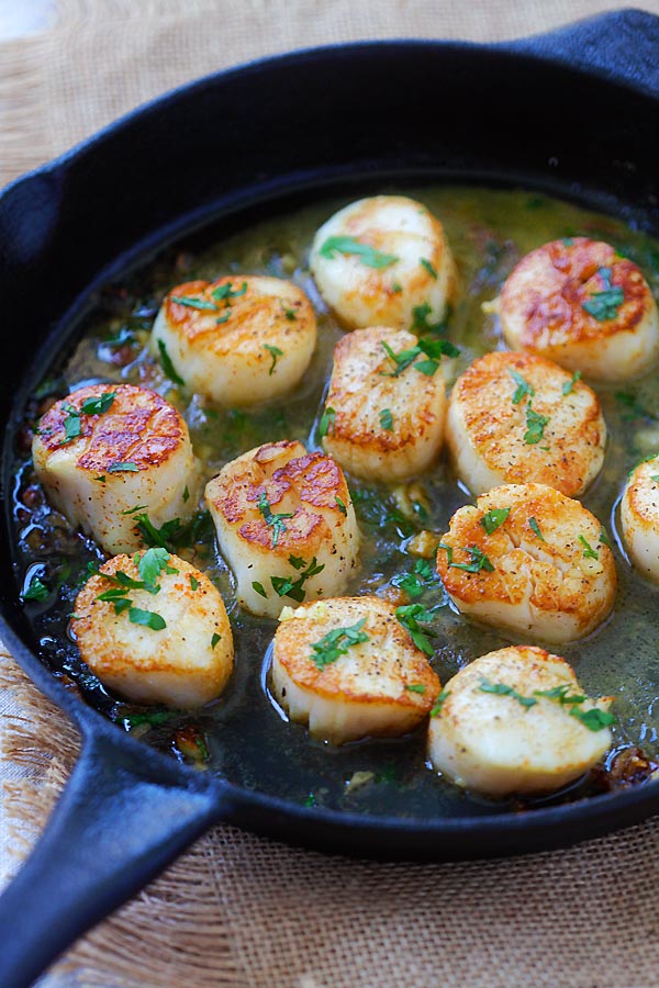 Garlic Scallops In Yummy Garlic Sauce Rasa Malaysia 8874