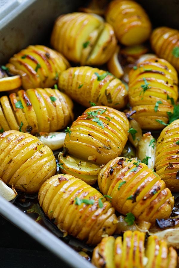 Lemon Herb Roasted Potatoes  Easy Delicious Recipes