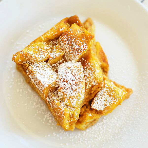 Pumpkin Bread Pudding