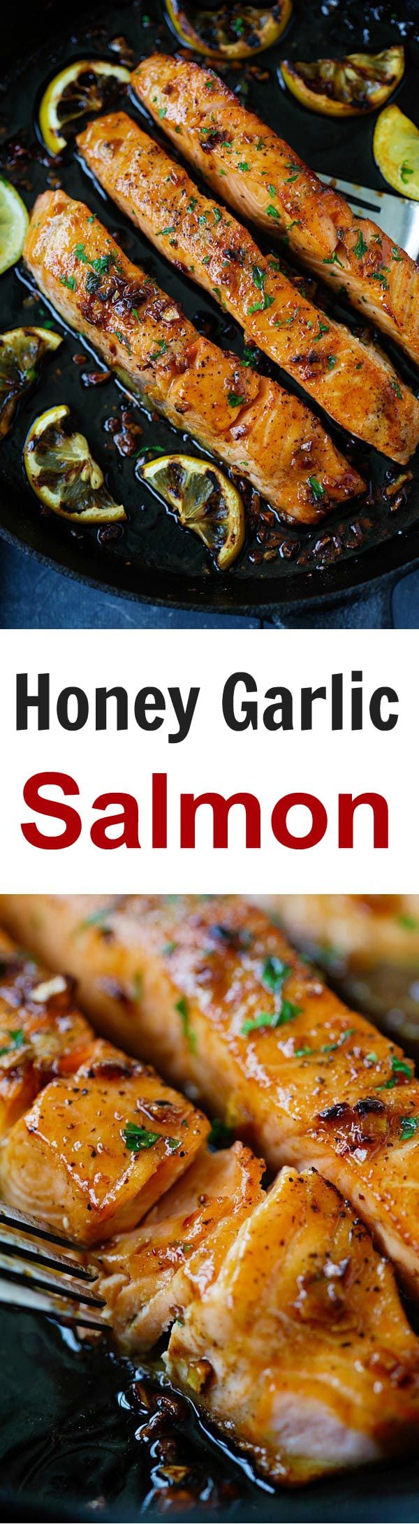 Honey Garlic Salmon | Easy Delicious Recipes