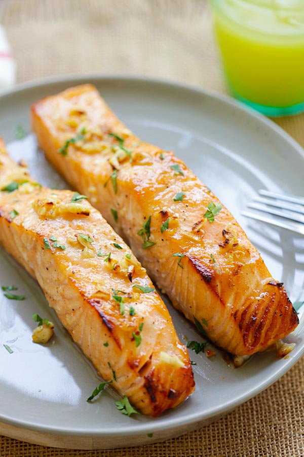 Honey Mustard Salmon Easy Delicious Recipes 