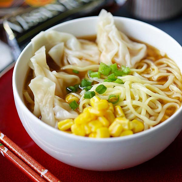 Shrimp Wonton Miso Ramen