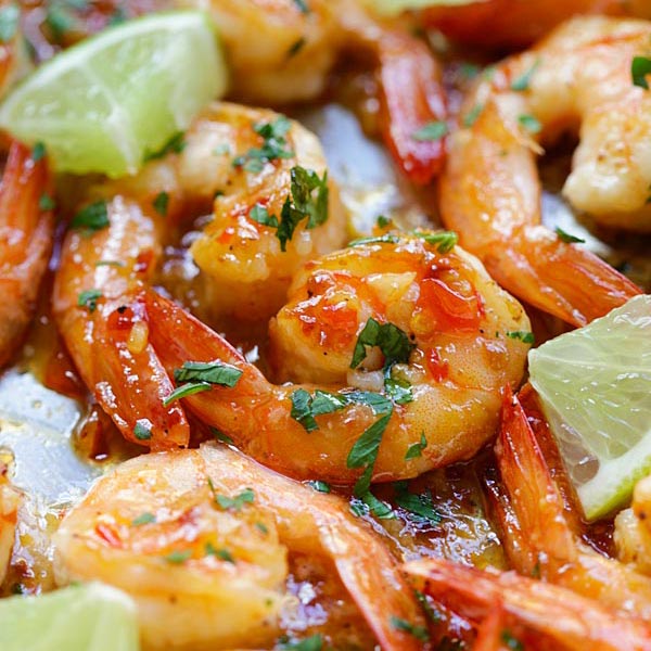 sweet chili shrimp