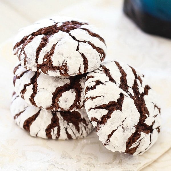 Chocolate Crinkle Cookies Recipe