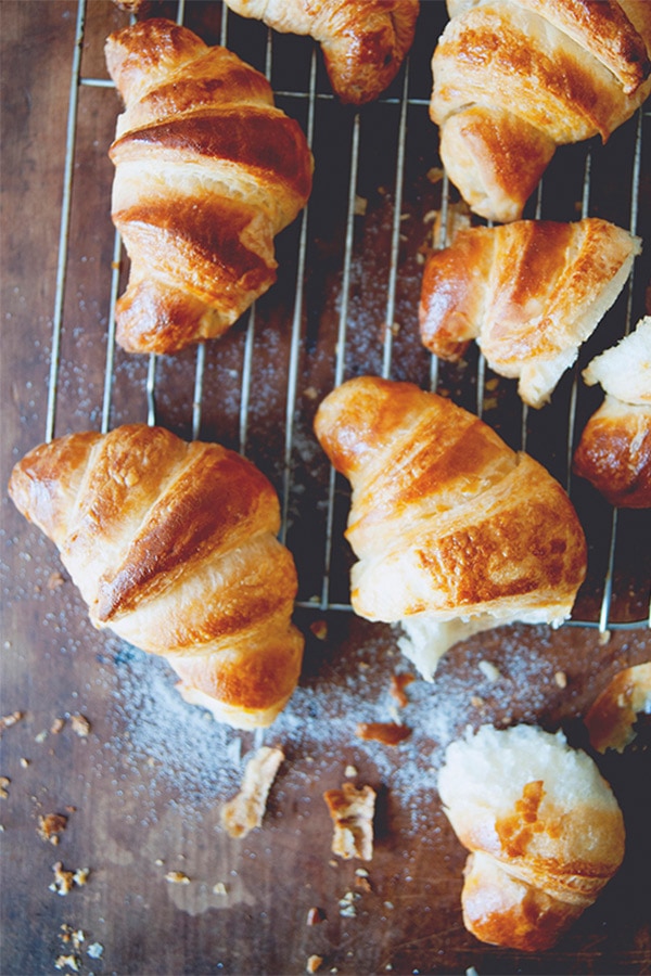 Easy and delicious homemade croissants recipe inspired by Kitchy Kitchen.